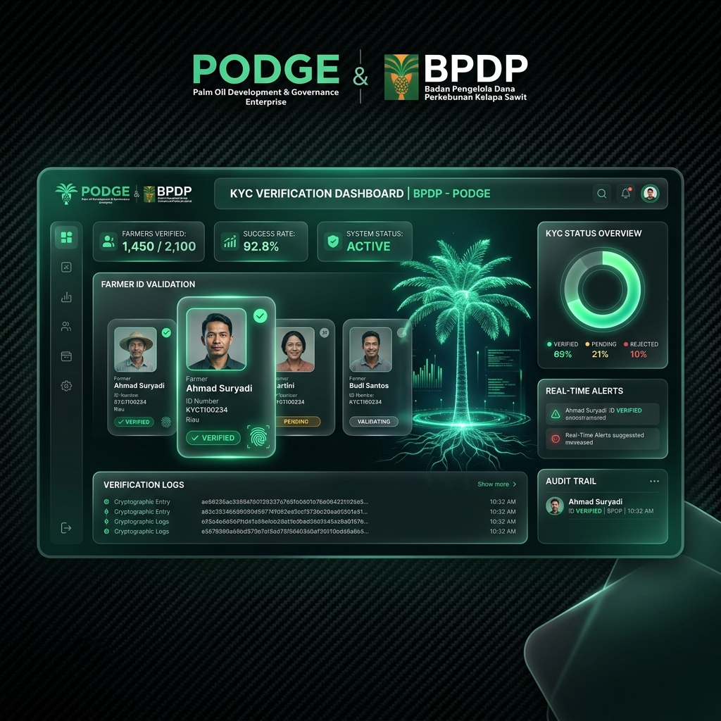 PODGE BPDP KYC Portal Mockup